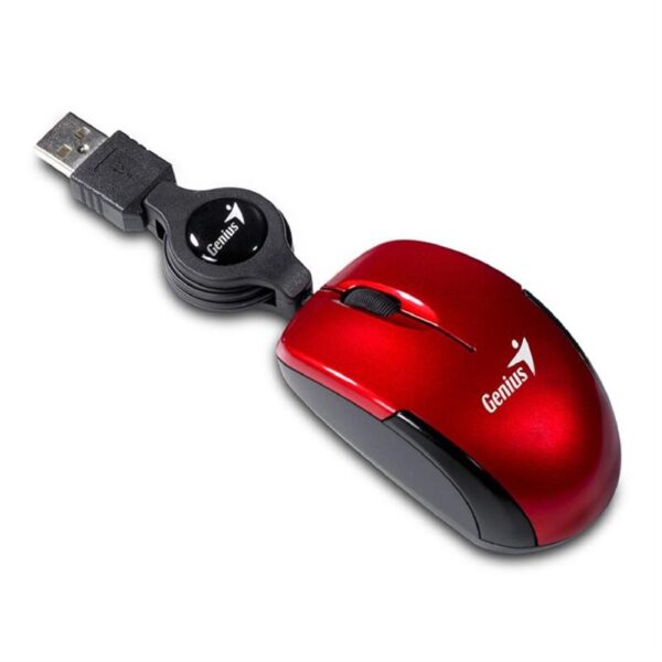 Mouse Genius Micro Traveler Ruby USB