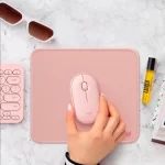 Mousepad Oficina Logitech Rosa Studio Serie (20x23cm) - Imagen 3