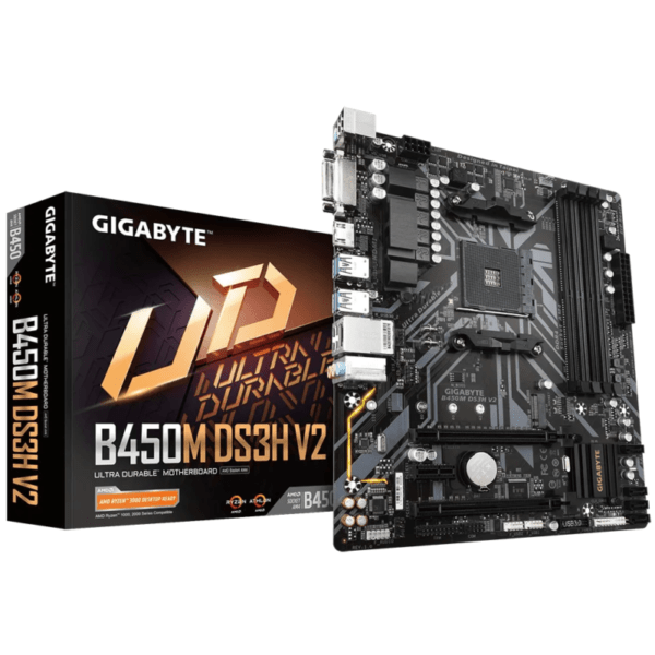 Motherboard Gigabyte B450M DS3H V2 Socket AM4