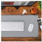 Deskpad Oficina Logitech Gris (70x30cm) - Imagen 4