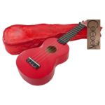Ukelele COCOON Soprano Ku Bw Rojo