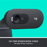 WebCam Logitech C505 HD 720P 30FPS Black - Imagen 3