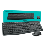 Combo Teclado y Mouse Inalámbrico Oficina Logitech MK235