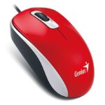 Mouse Oficina Genius DX-120 Rojo 1200 Dpi