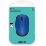 Mouse Inalámbrico Logitech M170 Azul - Imagen 3