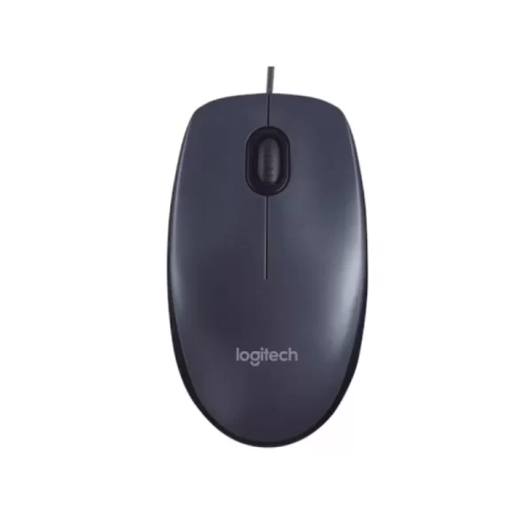 Mouse Oficina Logitech M90 USB Gris/Negro