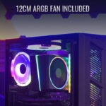 Gabinete Gamer Aerocool Prime G-BK V2 ARGB - Imagen 2