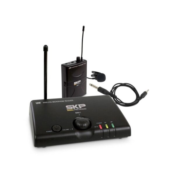Micrófono SKP Inalámbrico Corbatero Pro Audio Mini-III
