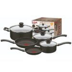 Set de Ollas Tefal 8 piezas Basic T681G4B3