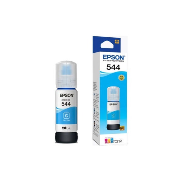 Botella de Tinta EPSON 544 Cyan Para L3110 Y L3150