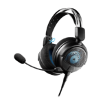 Auriculares Audio-Technica ATH-GDL3BK gaming abierto con micrófono desmontable