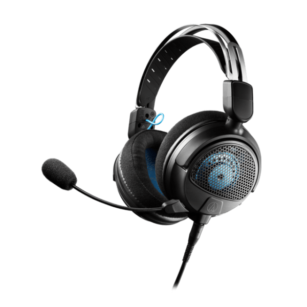 Auriculares Audio-Technica ATH-GDL3BK gaming abierto con micrófono desmontable