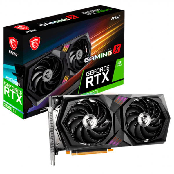 Placa de Video MSI RTX 3060 TI GAMING X 8G LHR