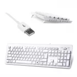 Teclado Genius Slimstar 230 White Oficina - Imagen 2
