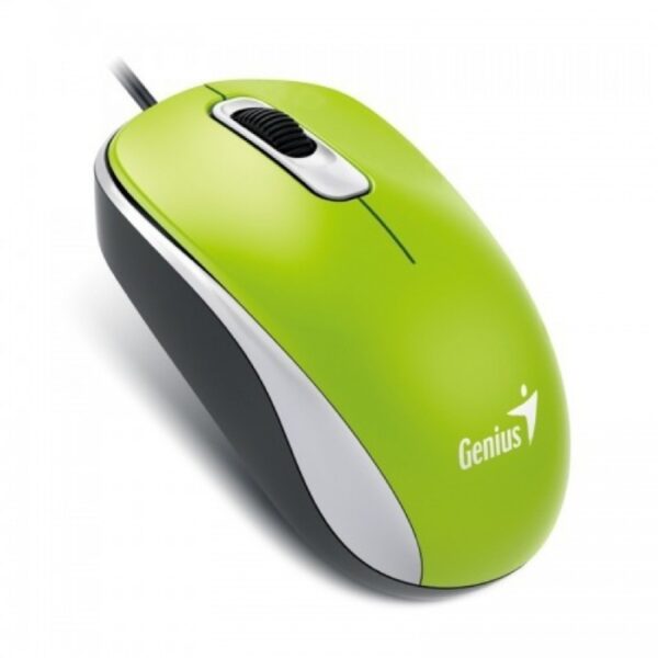 Mouse Oficina Genius DX-120 Verde 1200 Dpi