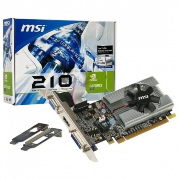 Placa de Video MSI Nvidia GeForce N210 1GB DDR3