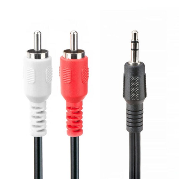 Cable Jack 3,5mm a RCA 2 fichas 1.5mts