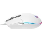 Mouse Gamer Logitech G203 Lightsync RGB Blanco - Imagen 3