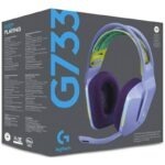 Auriculares Inalámbricos Logitech G733 Lightsync RGB Lila - Imagen 3