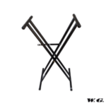 Soporte de teclado doble pata – redondo y rectangular