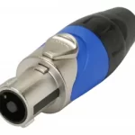 Ficha Speakon 2 Contactos Cable Amphenol Sp-2-fn