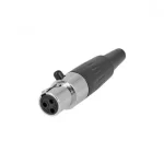 Conector XLR H Mini 3 Patas Amphenol AG3F
