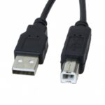 Cable para Impresora A/B Tipo USB Negro