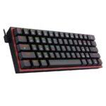 Teclado Inalámbrico Redragon Fizz Pro Black Switch Rojo Español RGB - Imagen 5
