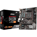Motherboard MSI B450M-A Pro MAX DDR4 AM4