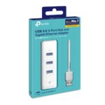 Adaptador TP-Link USB 3.0 a Ethernet RJ45 + Minihub