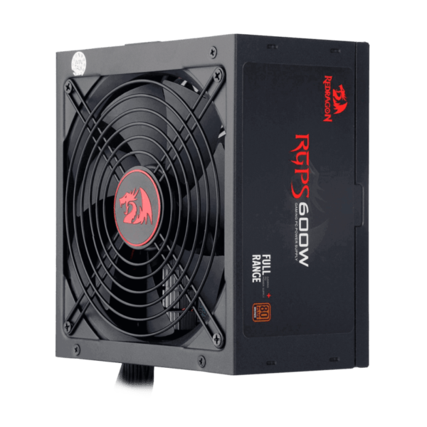 Fuente Gamer Redragon 600W 80 Plus Bronce GC-PS002