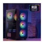 Gabinete Gamer Aerocool Falcon G-BK-V2 (Mid Tower) - Imagen 2
