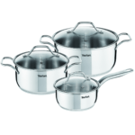 Batería de 6 piezas Intuition Cacerolas de 16, 20 y 24 cm