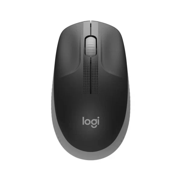 Mouse Inalámbrico Logitech M190 Negro/Gris