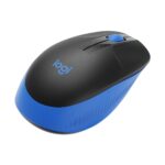 Mouse Inalámbrico Logitech M190 Negro/Azul - Imagen 3