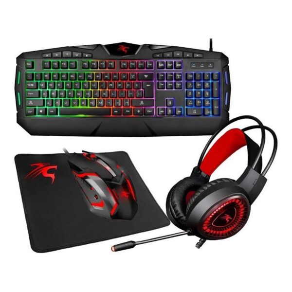 Combo Gamer Sentey GS-5790 RGB Teclado, Mouse, Auriculares y Mousepad