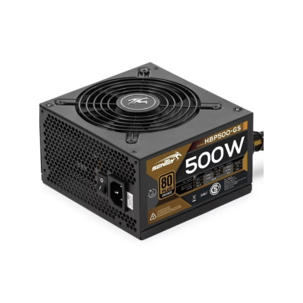 Fuente Certificada Sentey 500W 80 Plus Bronce HBP500-GS