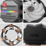 Refrigeración Líquida MSI MAG Coreliquid M240 240mm LGA1700/AM5 - Imagen 3