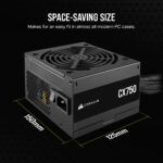 Fuente Gamer Corsair 750W CX 80+ Bronce Certificada - Imagen 3