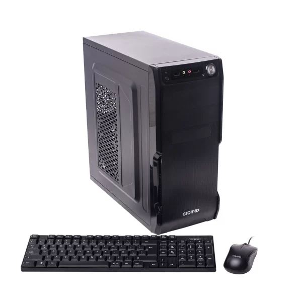 Gabinete Kit Oficina Cromax 2801 c/ Teclado, Mouse y Fuente 600w