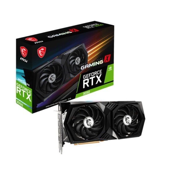 Placa de Video Nvidia MSI RTX 3050 GAMING X 6Gb GDDR6