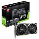 Placa de Video Nvidia MSI RTX 3060 12GB Ventus 2x GDDR6 OC
