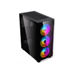 Gabinete Gamer Sentey K20 Max Vidrio Templado 3 Fanes RGB - Imagen 3