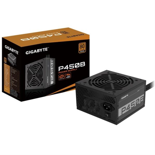 Fuente Gamer Gigabyte 450W Certificada 80 Plus Bronce