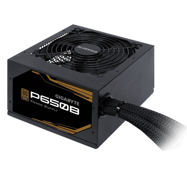 Fuente Gamer Gigabyte 650W Certificada 80 Plus Bronce
