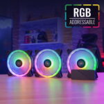 Cooler Gabinete Aerocool Duo 12 (ARGB - Dualring) - Imagen 4