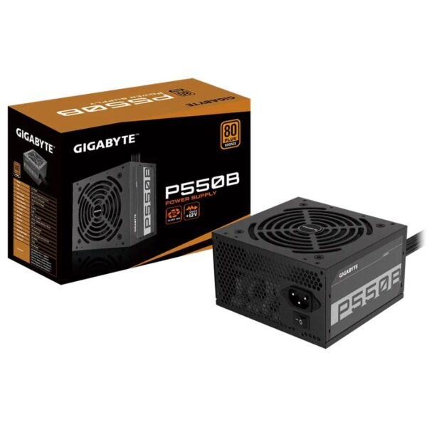 Fuente Gamer Gigabyte 550W Certificada 80 Plus Bronce