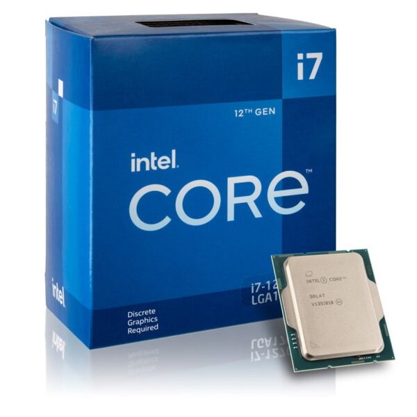 Procesador Intel Core i7-12700F AlderLake s/Video c/Cooler