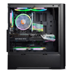 Gabinete Gamer Sentey T20 RGB 4 Fanes Frente y Lat Vidrio - Imagen 2
