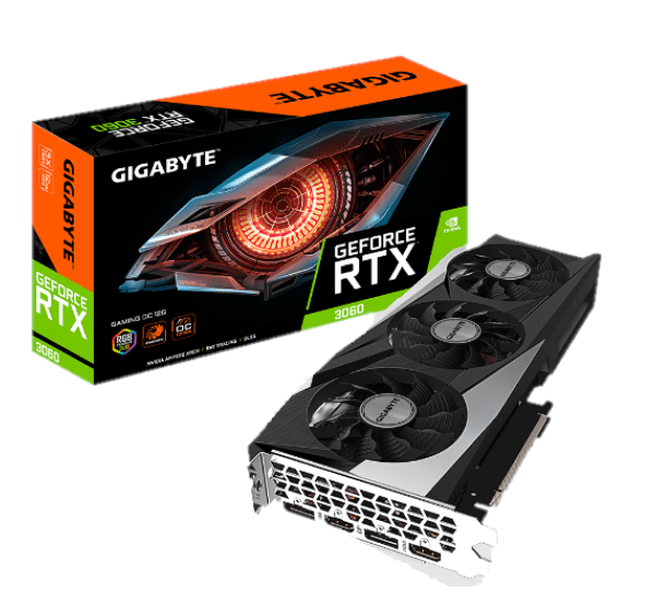 VGA Gigabyte GeForce RTX 3060 GAMING OC 12G